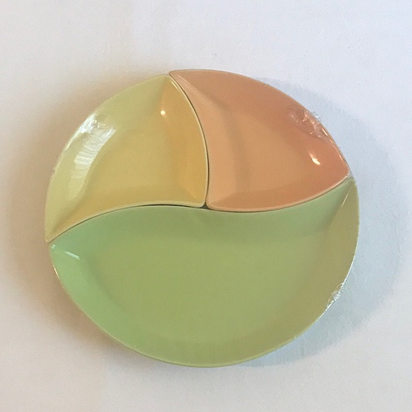 Citrus Ceramic Round 3 Separate Piece Serving Set *NEW - Factory Sealed* - Picture 2 of 5